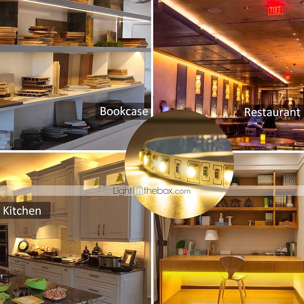 32.8ft 10m LED Light Strips Flexible Tiktok Lights Not-Waterproof 600 Units SMD 5050 10mm LEDs DC12V for Holiday Home Party Indoor Decoration 2025 - $18.99 –P7