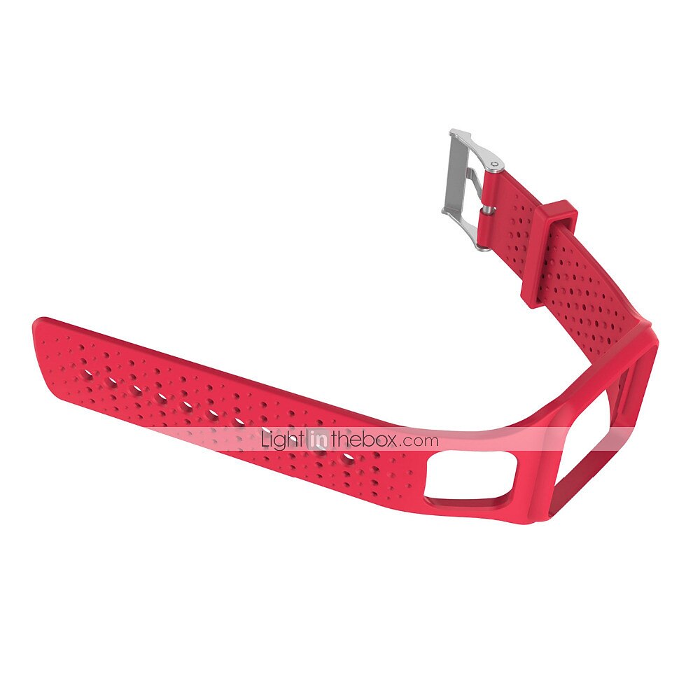 1 pcs Correa de Smartwatch para TomTom TomTom Multi-Sport GPS+HRM Silicona Reloj inteligente Correa Suave Transpirable Correa Deportiva Hebilla Clásica Reemplazo Pulsera 2025 - $15.99 –P5