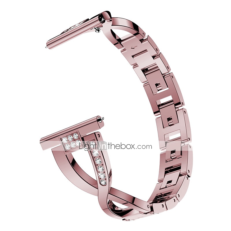 Óraszíj mert Samsung Watch 7/6/5/4 40/44mm, Galaxy Watch 5 Pro 45mm, Galaxy Watch 6/4 Classic 42/46/43/47mm, Watch 3, Active 2, Gear S3 S2 Rozsdamentes acél Csere Szíj 20mm 22mm Bling Diamond Luxus 2025 - $18.99 –P10