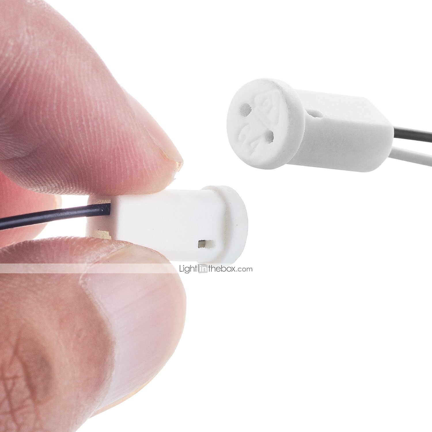 G4 led لمبة المقبس الهالوجين mr11 قاعدة ceremic مصباح حامل المقبس مصغرة ثنائية دبوس قاعدة المقبس الهالوجين المتوهجة led المقبس السيراميك الجسم مصباح حامل 10-pack 2025 - $10.49 –P2