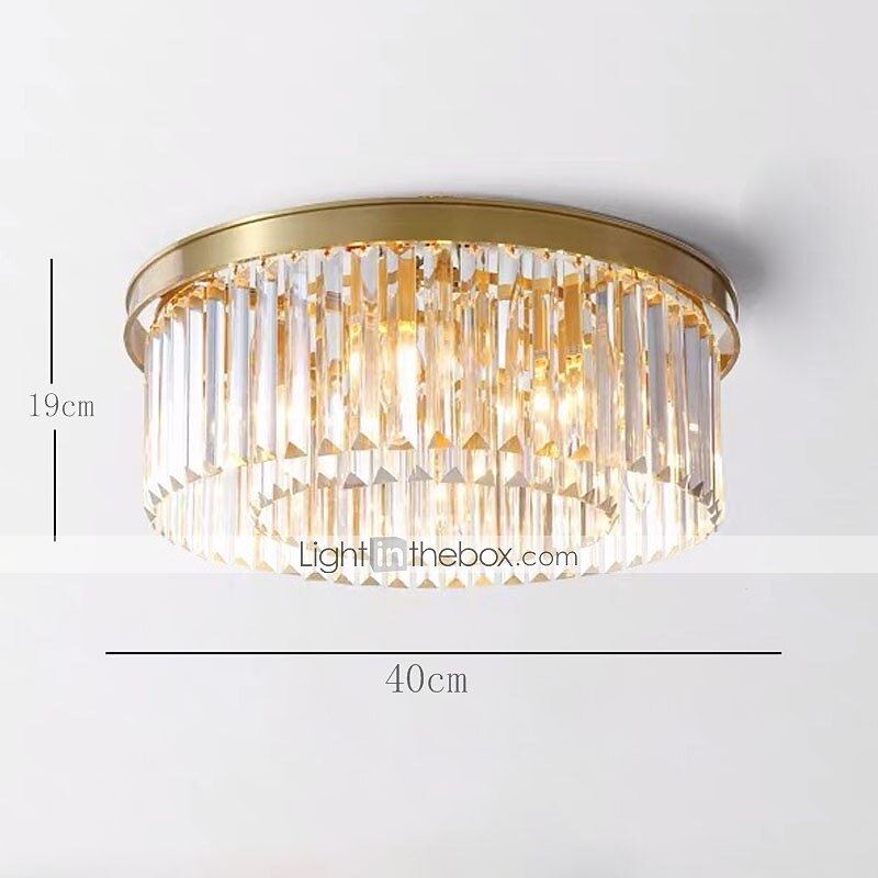 Lanterna pendente de 40 cm com design embutido, metal latão tradicional / clássico 220-240v de 2025 por $297.69 –P4