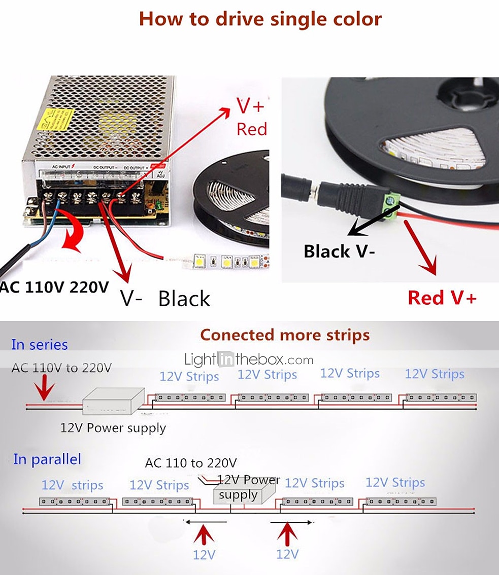 32.8ft 10m LED Light Strips Flexible Tiktok Lights Not-Waterproof 600 Units SMD 5050 10mm LEDs DC12V for Holiday Home Party Indoor Decoration 2025 - $18.99 –P3