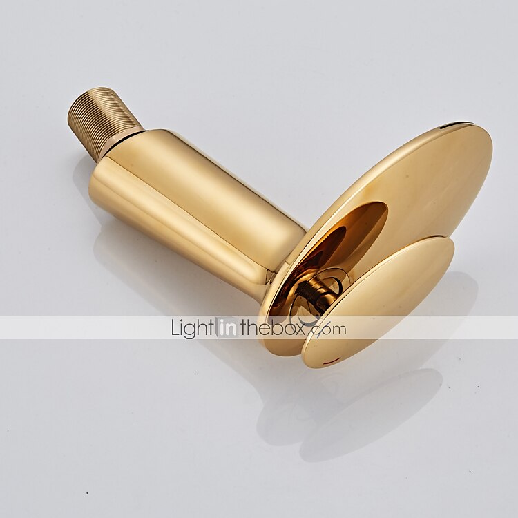 Faucet Set - Waterfall Gold Centerset Single Handle One HoleBath Taps 2025 - $89.99 –P2