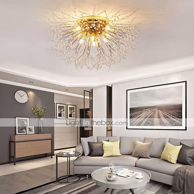 70 cm függő lámpás kialakítású süllyesztett lámpák fém sárgaréz hagyományos / klasszikus 220-240v 2025 - $306.19 –P4