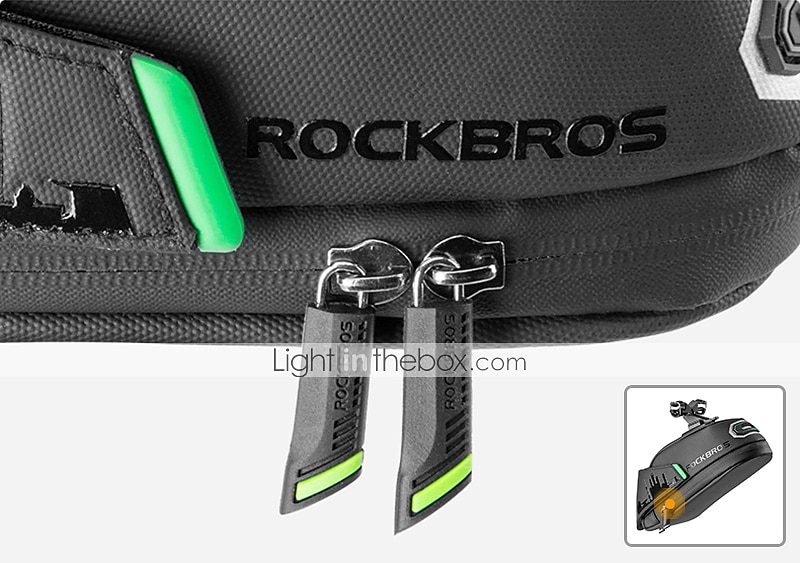 ROCKBROS 1/1.5 L Bolsa para Guardabarro Reflexivo Gran Capacidad Impermeable Bolsa para Bicicleta Tejido de forro Poliéster PU Bolsa para Bicicleta Bolsa de Ciclismo Bicicleta de Pista Bicicleta de 2025 - $21.99 -P9