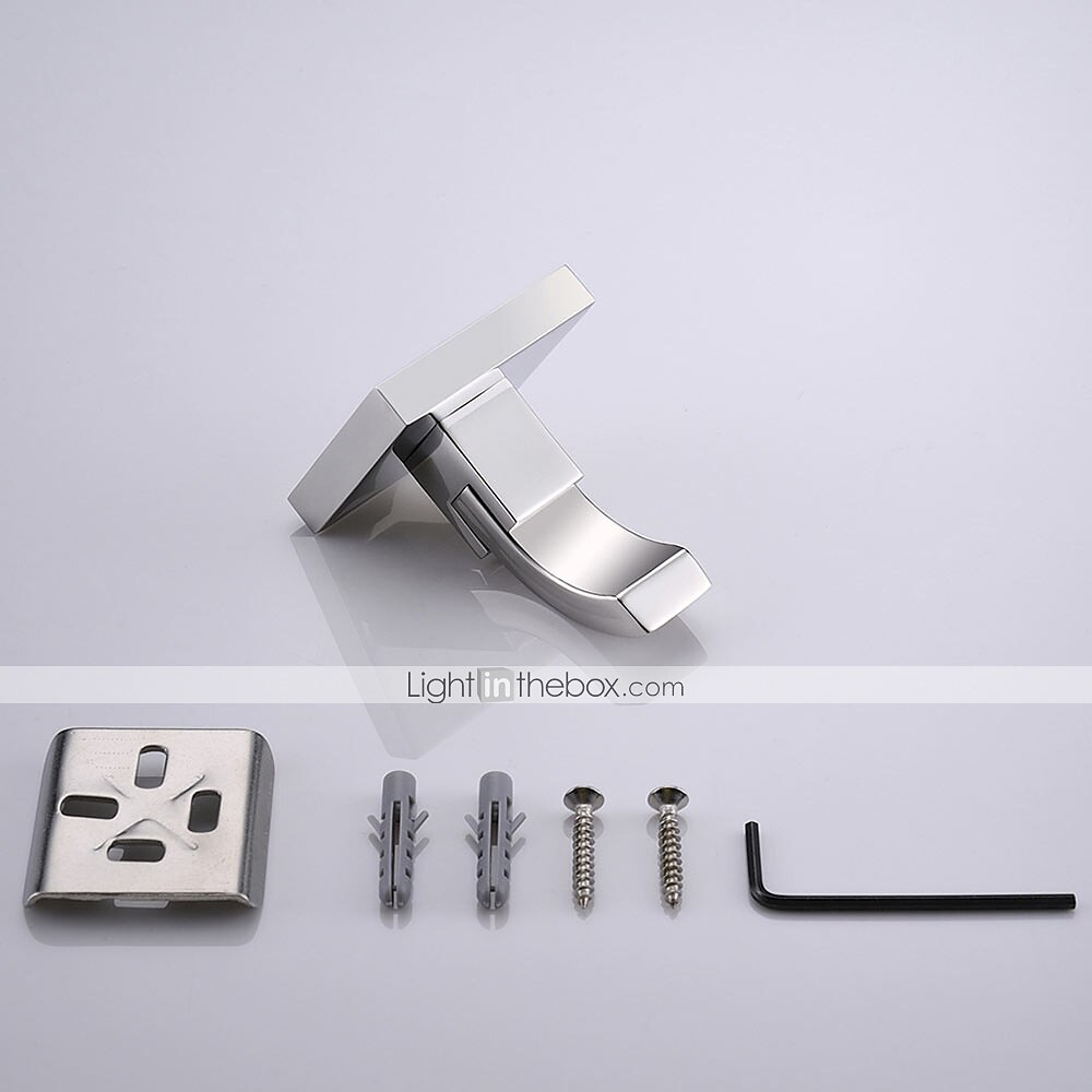 5 pezzi ganci per accappatoio, ganci per asciugamani cromati in acciaio inox 304 appendiabiti da parete per bagno / cucina del 2025 a $103.99 –P3