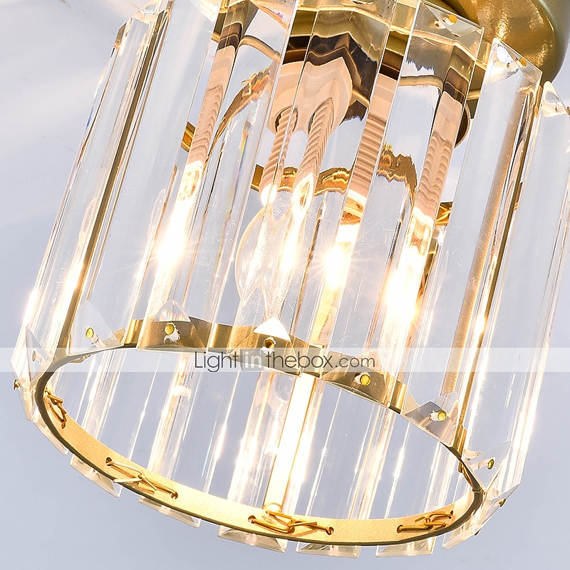 13 cm hängande lykta design infällda lampor glas geometriska naturinspirerade moderna 220-240v 2026 - $54.99 –P6