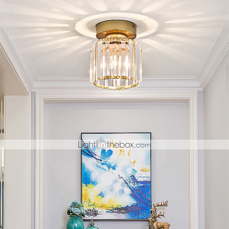 13 cm hängande lykta design infällda lampor glas geometriska naturinspirerade moderna 220-240v 2026 - $54.99 –P4