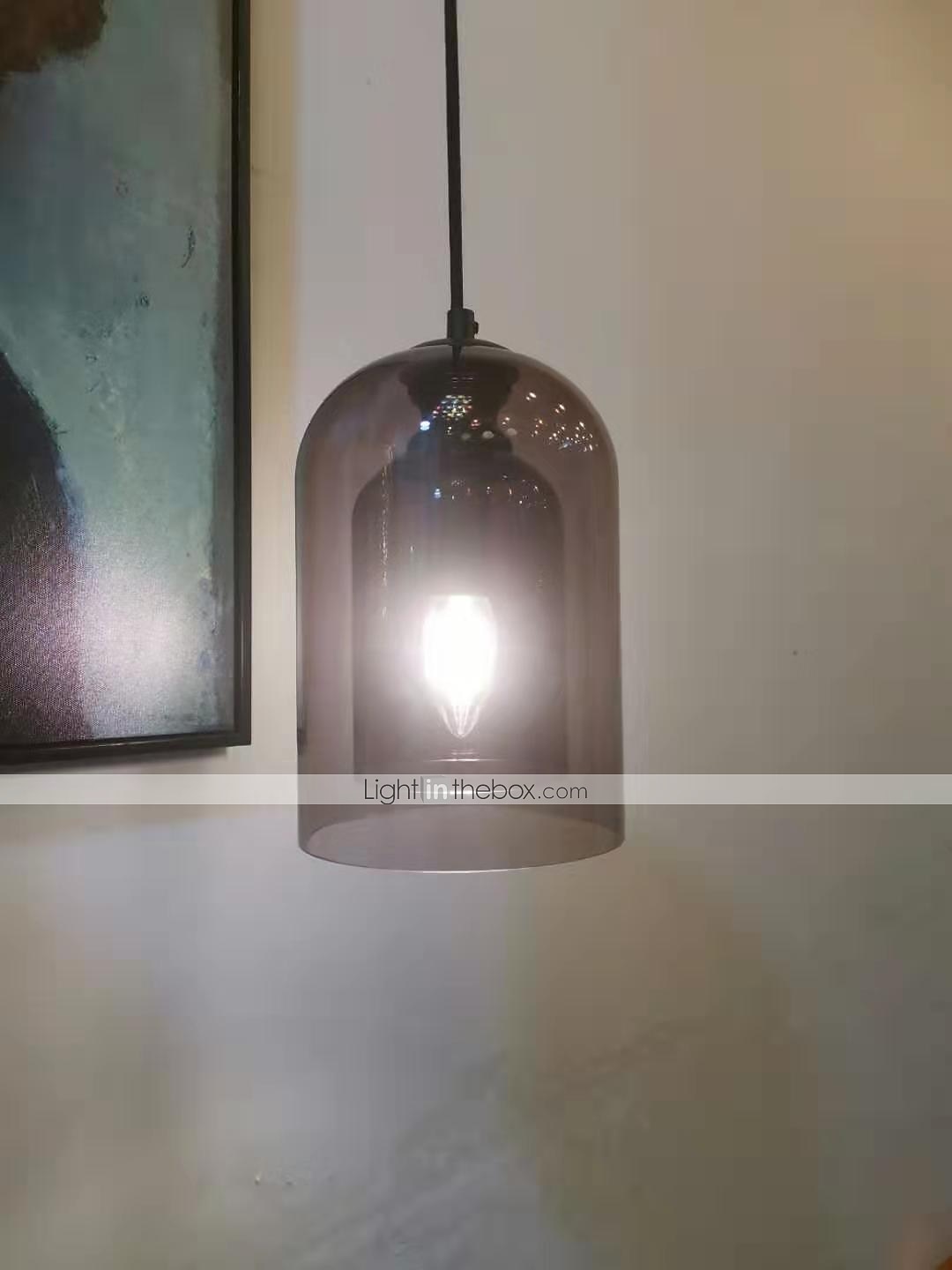 2025年 15cm　シングルデザイン　ペンダント　ライト　ガラスシリンダー　電気　メッキ　塗装仕上げ　スタイル　220-240v　インテリア照明　モダン  コレクション – $100.99 –P8