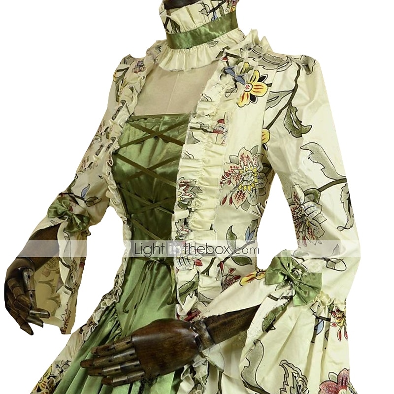 Rokoko Viktorianisch Cocktailkleid Lange Länge Kleid Partykostüm Maskerade Übergröße Normal Gedicht Übergrössen Ballkleid Kostüm Damen königlich Party Abschlussball Karneval von Venedig Kleid 2026 - $138.99 –P11