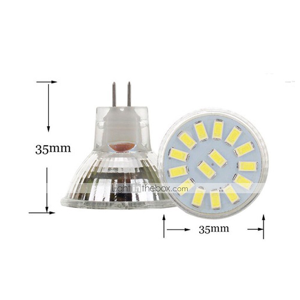 6db 5 W LED szpotlámpák 300 lm MR11 MR11 15 LED gyöngyök SMD 5730 Meleg fehér Fehér 9-30 V 2025 - $40.99 –P1