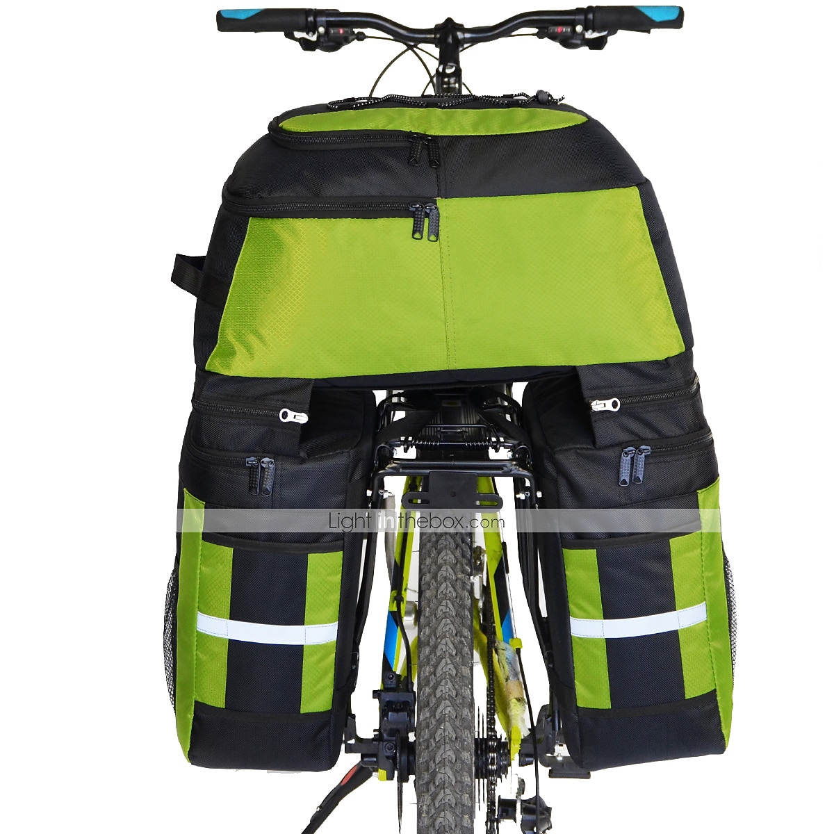 70 L Waterproof Bike Panniers Bag Rain Cover 3 In 1 Rain Waterproof Cycling Bike Bag 1680D Polyester Bicycle Bag Cycle Bag 2025 - $78.99 –P13