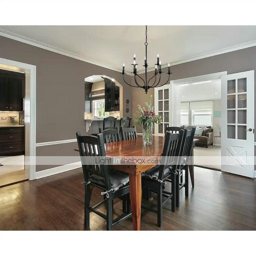 Lampadario singolo design 73 cm metallo mini finiture verniciate tradizionale/classico country 220-240v del 2026 a $139.99 –P7