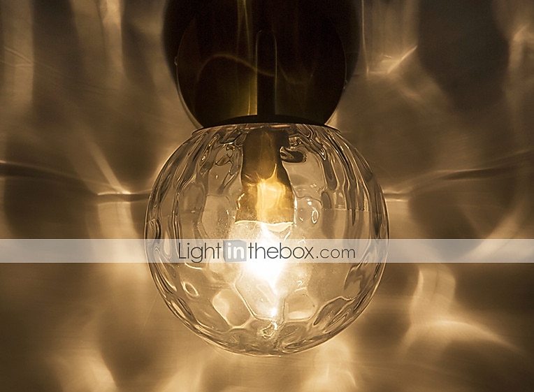 candeeiros de parede estilo nórdico mini arandelas de parede quartos lojas / cafés aplique de parede de vidro ip20 220-240v de 2026 por $76.99 –P11