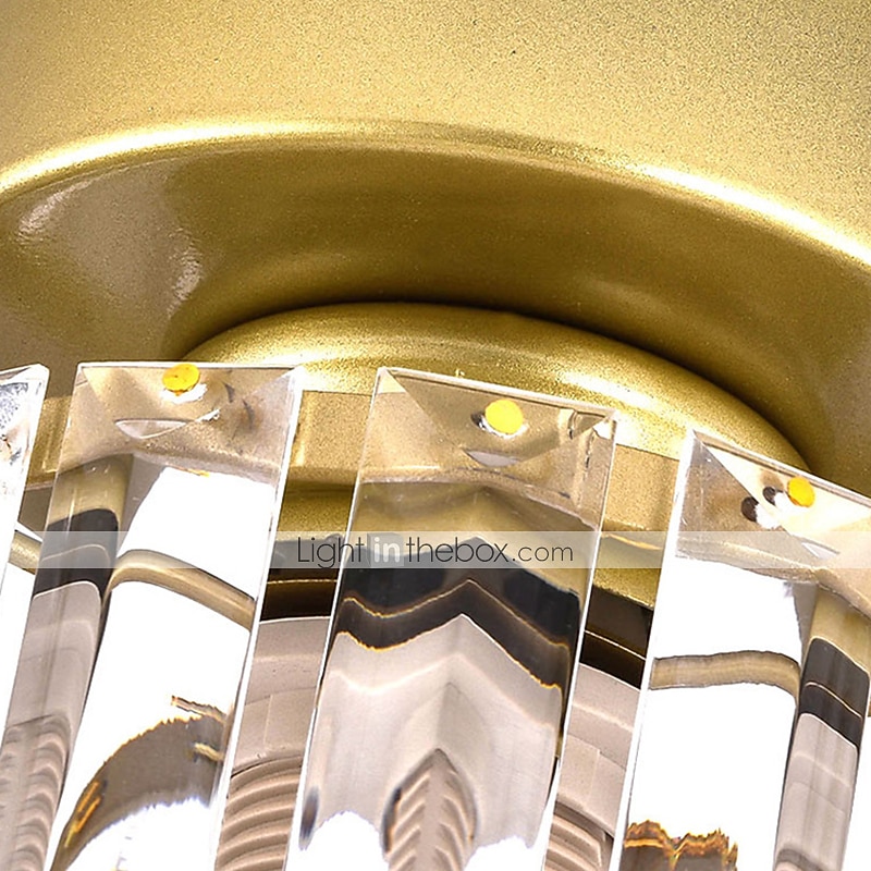 13 cm hängande lykta design infällda lampor glas geometriska naturinspirerade moderna 220-240v 2026 - $54.99 –P7