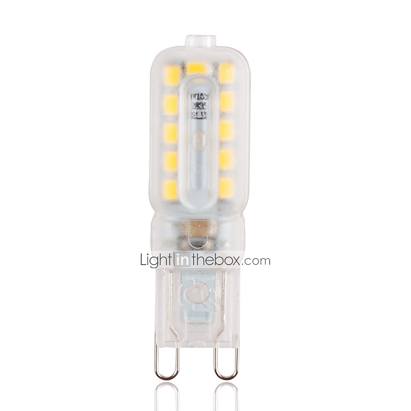10 יחידות 5w led bi-pin נורת 340lm g9 22leds beads smd 2835 ניתנת לעמעום 60w הלוגן שווה ערך לנברשת חם קר לבן 220v 110v 2025 - $27.99 –P1