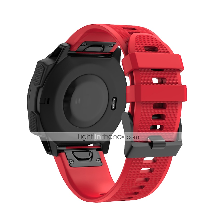 צפו בנד ל גרמין Fenix 7/7X / 7S FORERUNNER 955 אינסטינקט 2/2S אפיקס גישה ל-S62 סיליקוןריצה תַחֲלִיף רצועה 20mm 22mm 26mm רצועת ספורט צמיד 2025 - $10.99 –P2