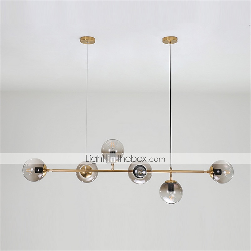 120 cm Single Design Chandelier Metal Island Electroplated Modern Nordic Style 220-240V 2025 - $279.99 –P5