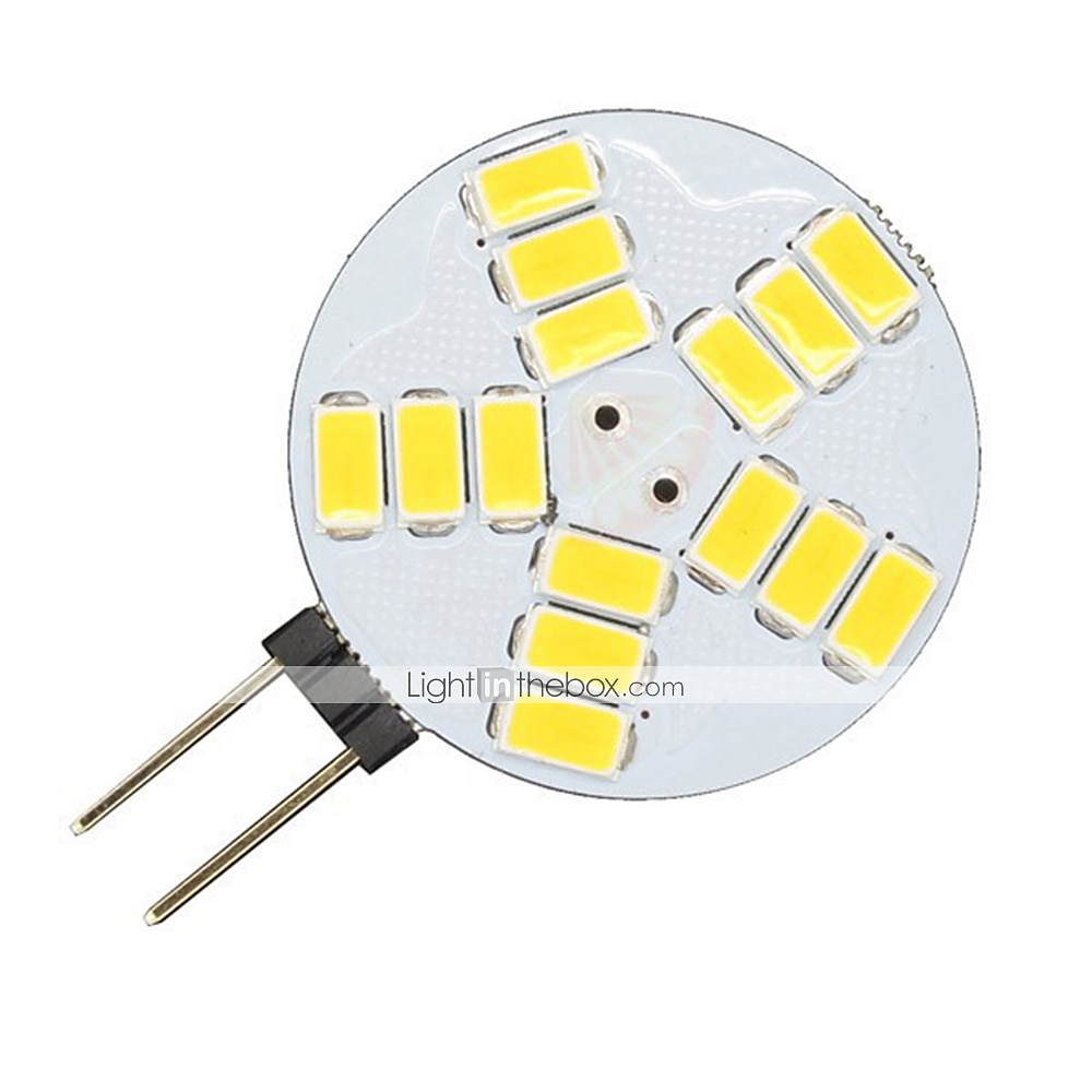 10db 4 w led kétpólusú fények 300 lm g4 t 15 led gyöngyök smd 5730 meleg fehér fehér 12 V 2025 - $31.99 –P3