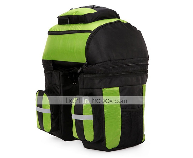 70 L Waterproof Bike Panniers Bag Rain Cover 3 In 1 Rain Waterproof Cycling Bike Bag 1680D Polyester Bicycle Bag Cycle Bag 2025 - $78.99 –P12