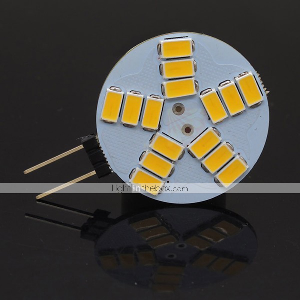10db 4 w led kétpólusú fények 300 lm g4 t 15 led gyöngyök smd 5730 meleg fehér fehér 12 V 2025 - $31.99 –P2