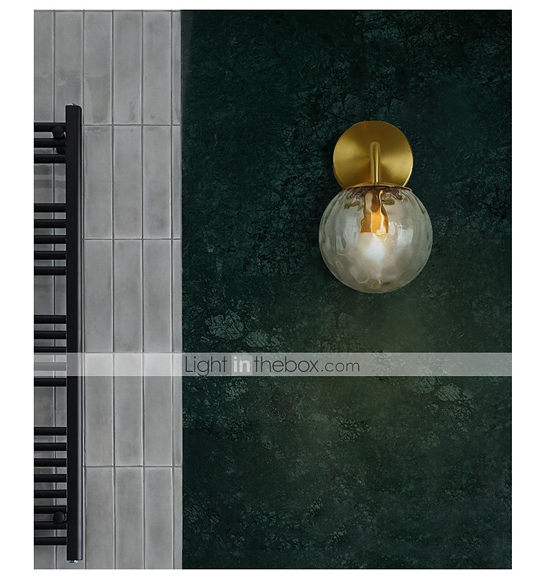 candeeiros de parede estilo nórdico mini arandelas de parede quartos lojas / cafés aplique de parede de vidro ip20 220-240v de 2026 por $76.99 –P3