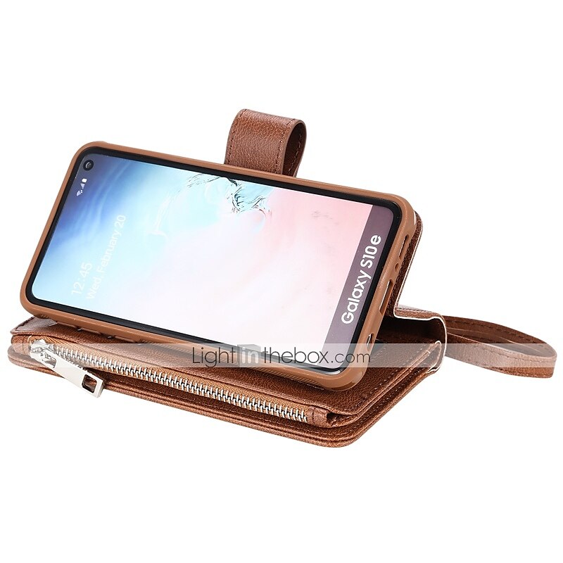 Phone Case For Samsung Galaxy S23 S21 S20 Plus Ultra Wallet Case with Stand Holder Wallet Card Holder Solid Color Hard PU Leather 2025 - $27.99 –P13