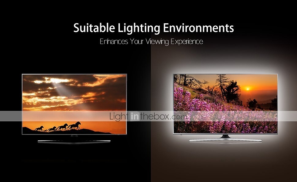 Светодиодная подсветка телевизора, водонепроницаемая светодиодная лента RGB длиной 1-4 метра с питанием от USB, подходит для телевизоров с диагональю 32-60 дюймов (примерно 81,3-152,4 см), светодиодная лента RGB с изменяющимся цветом для подсветки дисплея 2025 - $12.99 –P4
