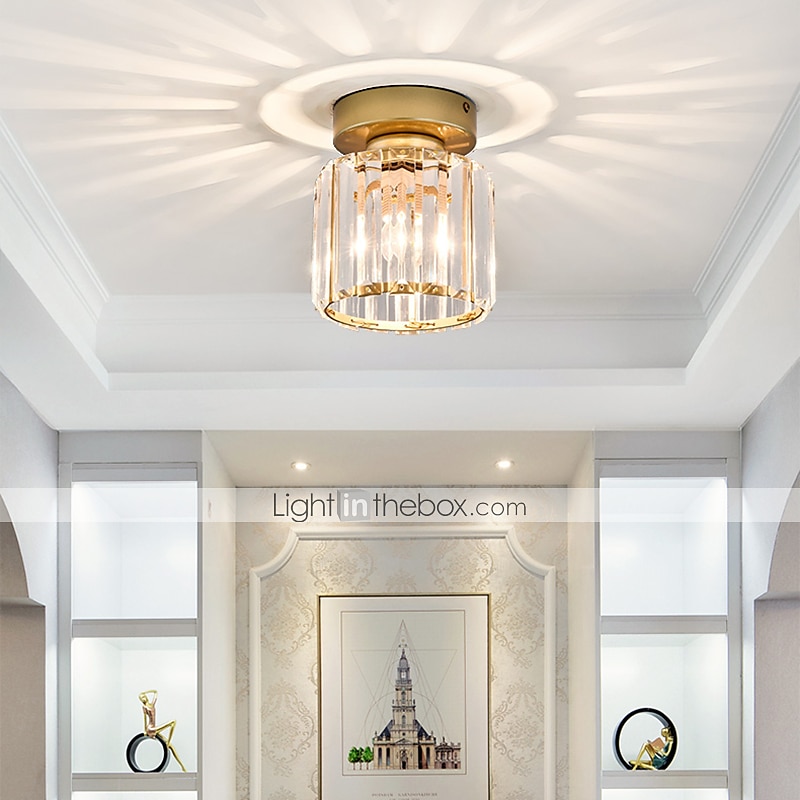 13 cm hängande lykta design infällda lampor glas geometriska naturinspirerade moderna 220-240v 2026 - $54.99 –P5