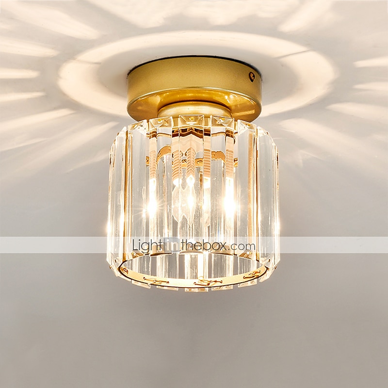 13 cm hängande lykta design infällda lampor glas geometriska naturinspirerade moderna 220-240v 2026 - $54.99 –P1