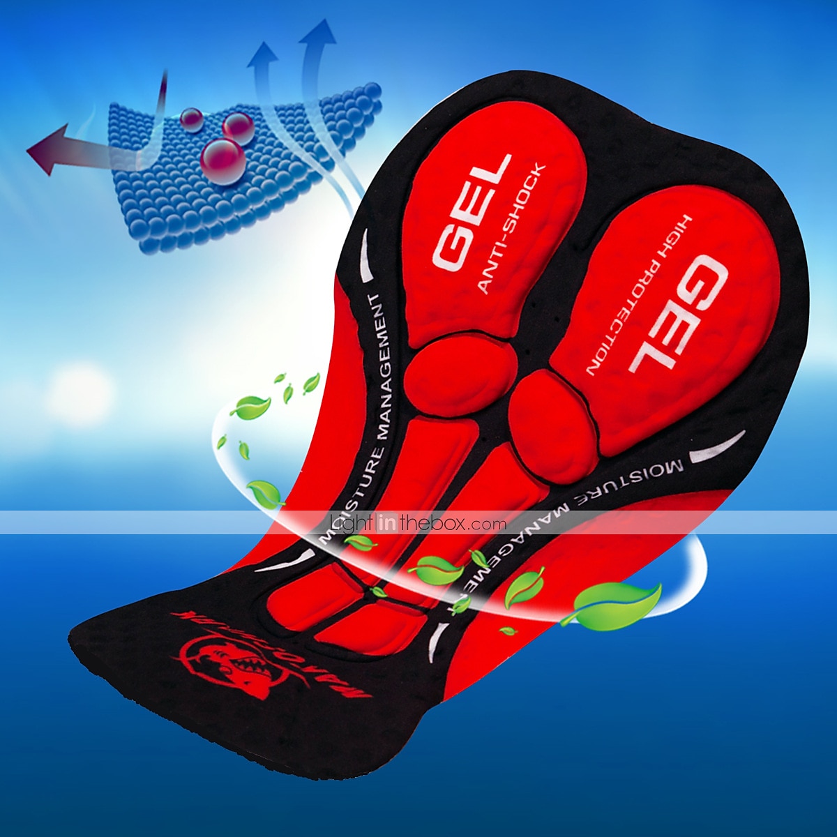 Herre Bib Shorts 3D polstret shorts Sykkel Shorts Bunner Semi-formsydd Fjellsykling Veisykling sport Pustende Hurtigtørkende Fukttransport Bekvem Svart Gul Lycra Klær Avanceret Sykkelklær 2025 - $27.99 –P4