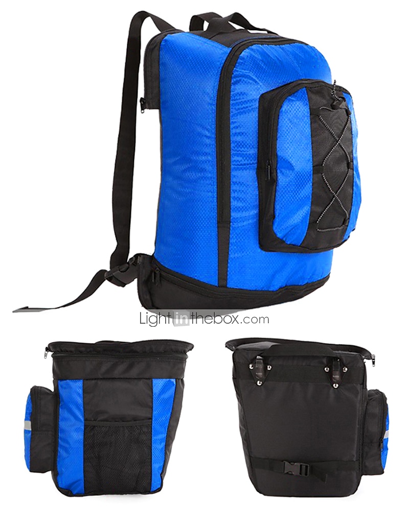 70 L Waterproof Bike Panniers Bag Rain Cover 3 In 1 Rain Waterproof Cycling Bike Bag 1680D Polyester Bicycle Bag Cycle Bag 2025 - $78.99 –P5