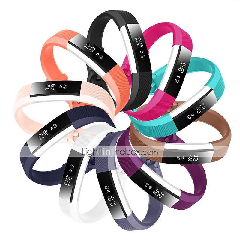 Watch Band for Fitbit Alta HR Fitbit Ace Fitbit Alta Soft Silicone Replacement  Strap Adjustable Breathable Sport Band Wristband 2025 - $10.99 –P1