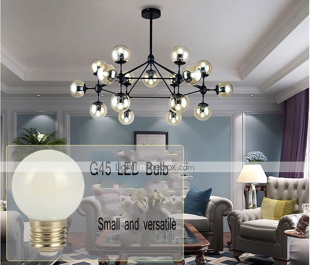 4pcs 1W LED Globe Bulbs E26/E27 G45, 90-120LM, 12 SMD 2835 Beads Warm White/Natural White/White 220-240V 2026 - $22.99 –P8