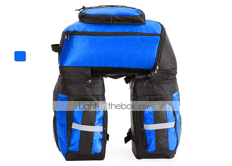 70 L Waterproof Bike Panniers Bag Rain Cover 3 In 1 Rain Waterproof Cycling Bike Bag 1680D Polyester Bicycle Bag Cycle Bag 2025 - $78.99 –P6