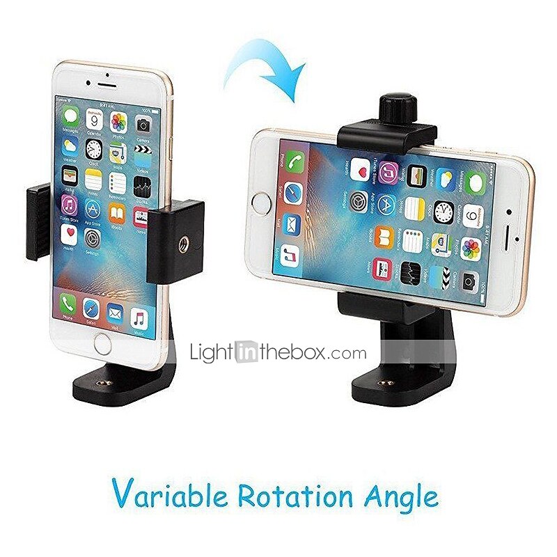 Mobile Phone Tripod Holder Mount Head 1/4" Screw Adapter 360°Rotatable Digtal Camera Bracket,Selfie Lens Monopod,Adjustable Ring Light 2025 - $11.99 –P3