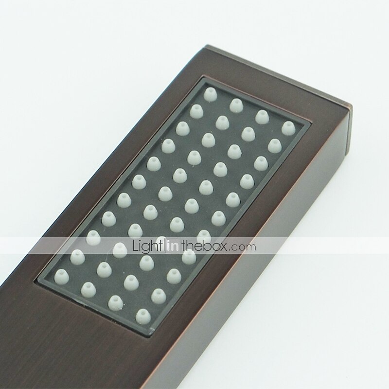 grifo de bañera - bañera romana contemporánea de bronce aceitado válvula de latón grifos mezcladores de ducha de baño / tres manijas / sí / tres manijas cinco agujeros / cascada / tres manijas cinco 2025 - $275.39 –P3