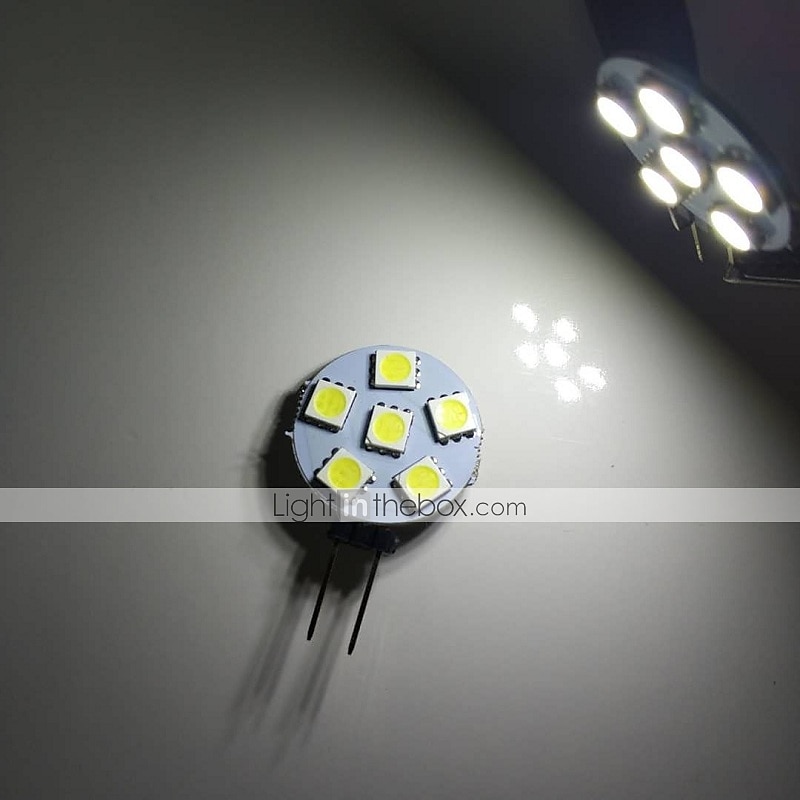 10bucuri 1 w led bi-pin lumini 120 lm g4 6 led margele smd 5050 alb cald galben 2025 - $13.99 –P3