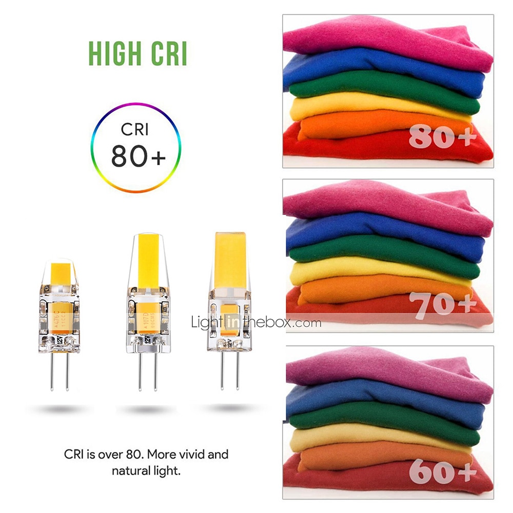10pcs 2.5 W LED Bi-pin Lights 300 lm G4 1 LED Beads Warm White White 2025 - $44.99 –P5