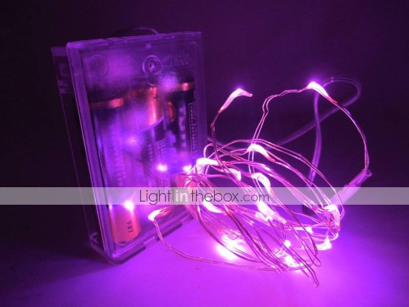 elegante festa di ricevimento di nozze 2 pezzi/set 3m 30led luci a stringa batteria scatola filo di rame ghirlanda lampada esterna impermeabile illuminazione fata per natale festa di nozze decorazione del 2025 a $8.99 –P5