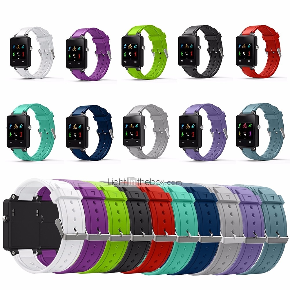 Pulseiras de Relógio para Garmin Acetato Vivoativo Silicone Substituição Alça Respirável Pulseira Esportiva Pulseira de 2026 por $11.99 –P1