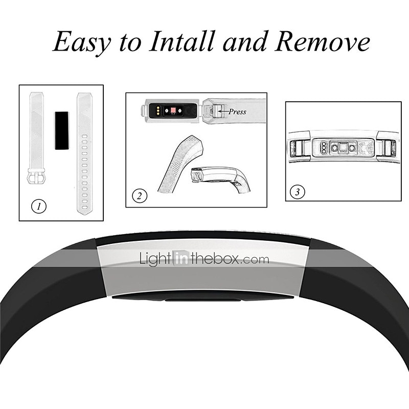 Watch Band for Fitbit Alta HR Fitbit Ace Fitbit Alta Soft Silicone Replacement  Strap Adjustable Breathable Sport Band Wristband 2025 - $10.99 –P8