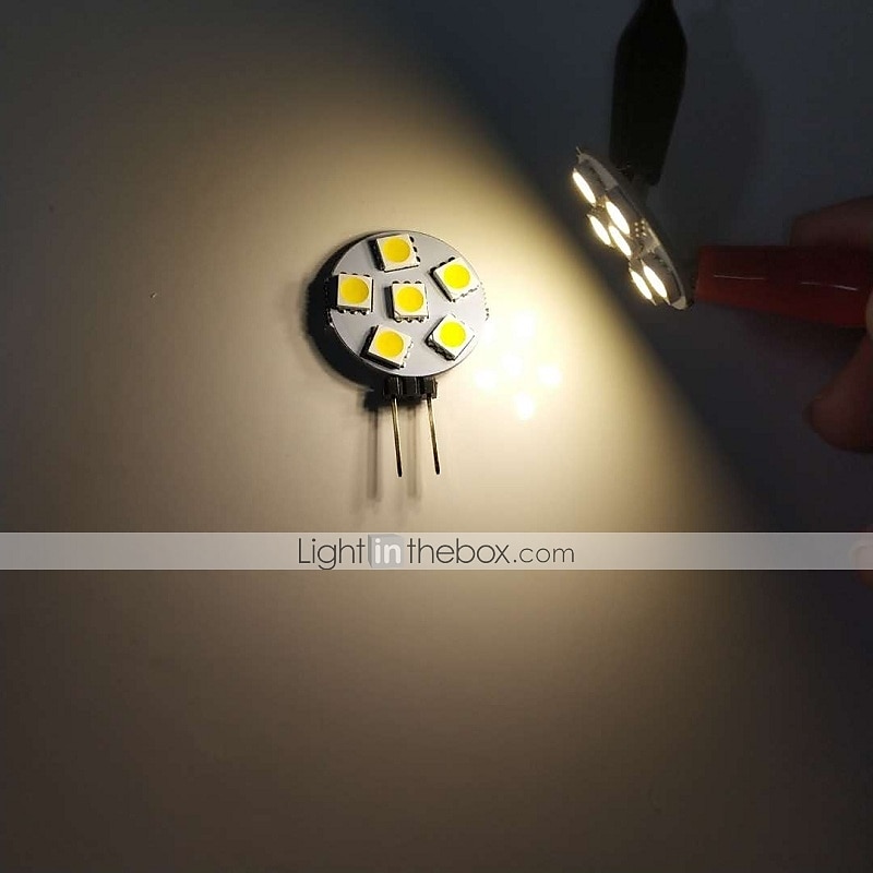 10bucuri 1 w led bi-pin lumini 120 lm g4 6 led margele smd 5050 alb cald galben 2025 - $13.99 –P2