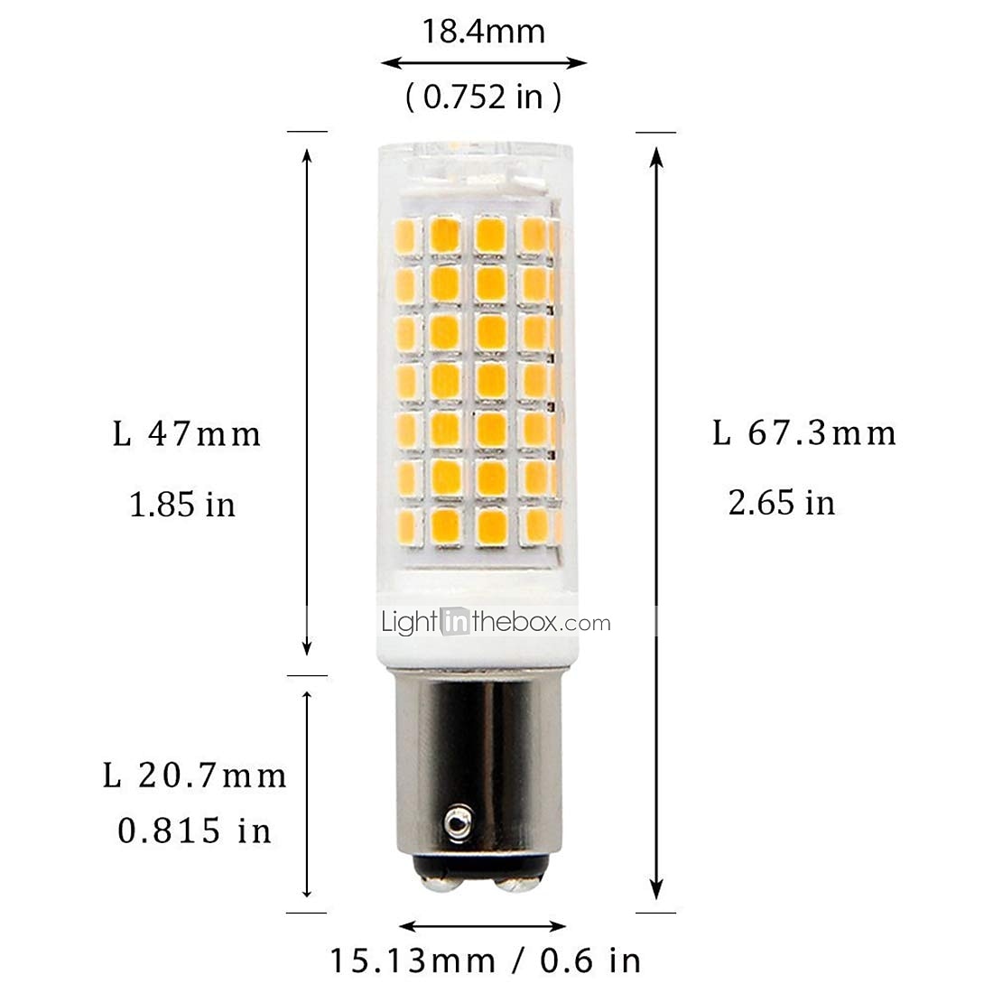 2шт 7 Вт светодиодные фонари кукурузы 990 лм ba15d t 88 светодиодные бусины smd 2835 декоративные прекрасный теплый белый холодный белый 220-240 в 110-130 в 2025 - $25.99 –P1