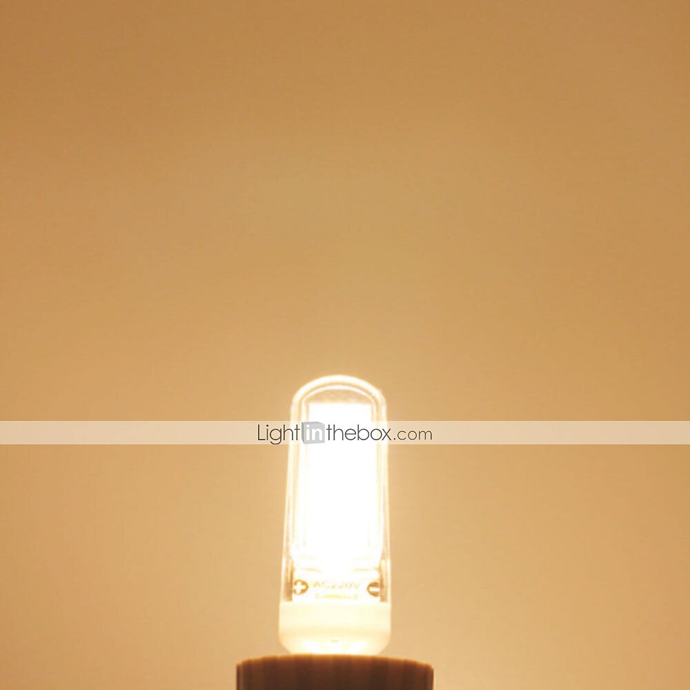 6pcs 5 W 2-pins LED-lampen 500 lm G9 G4 T 1 LED-kralen COB Dimbaar Nieuw Design Warm wit Wit 220-240 V 2025 - $27.99 –P2