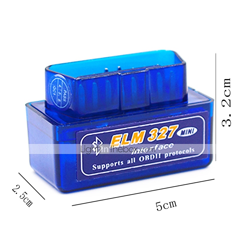elm327 bluetooth קורא קוד לרכב obd2 v2.1 mini obd 2 סורק כלי אבחון לרכב elm327 obdii מתאם אוטומטי כלי אבחון מנוע 2025 - $13.99 –P1