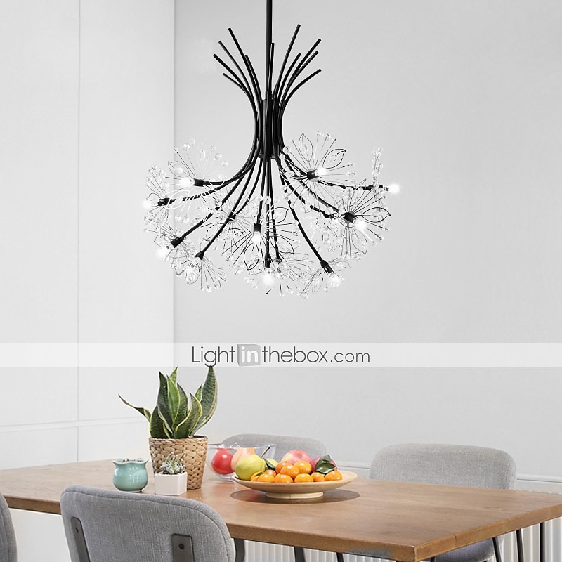 45 cm pandantiv design lanternă candelabru metal sputnik noutate pictate finisaje modern stil nordic generic 2025 - $249.99 –P3