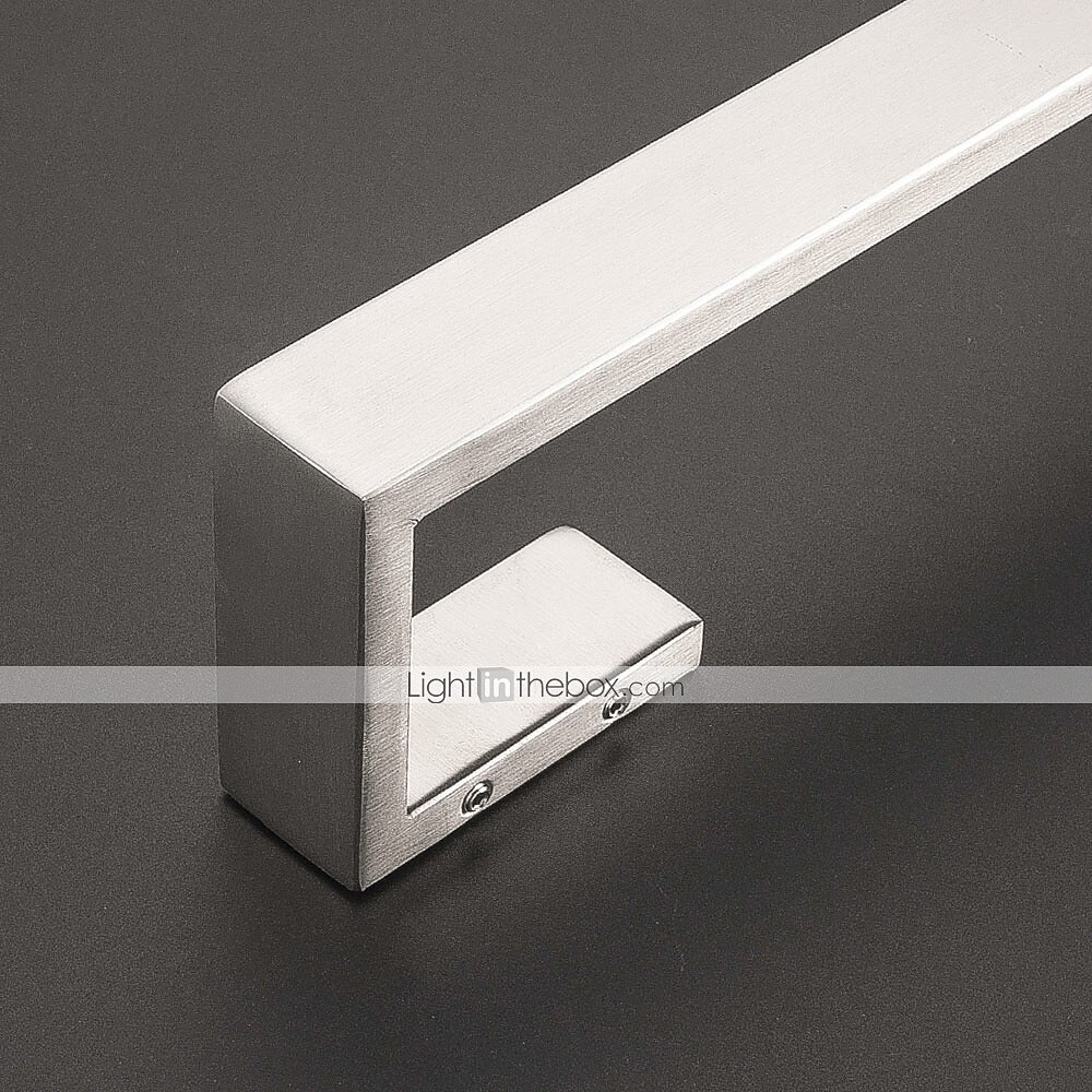 accessorio hardware per il bagno porta carta igienica / porta accappatoio e asta singola per bagno in acciaio inossidabile a parete argento spazzolato 4 pezzi / 3 pezzi / 1 pezzo del 2025 a $28.99 –P6