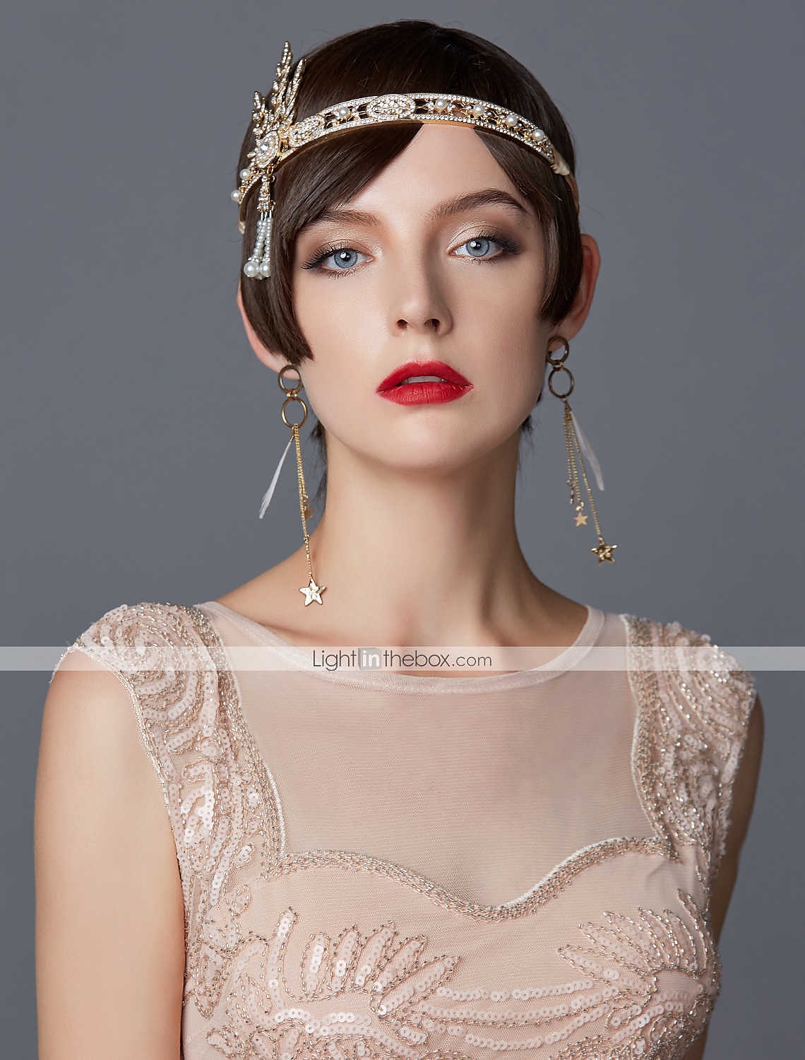 Retro / vintage Urlați 20 de ani Anii 1920 Accesoriu de Păr Bandană Adolescentă Gatsby Charleston Gentlewoman Franjuri Mată Ciucure Haine Bal Pentru femei Halloween Mascaradă Petrecere Birou 2025 - $23.99 –P3