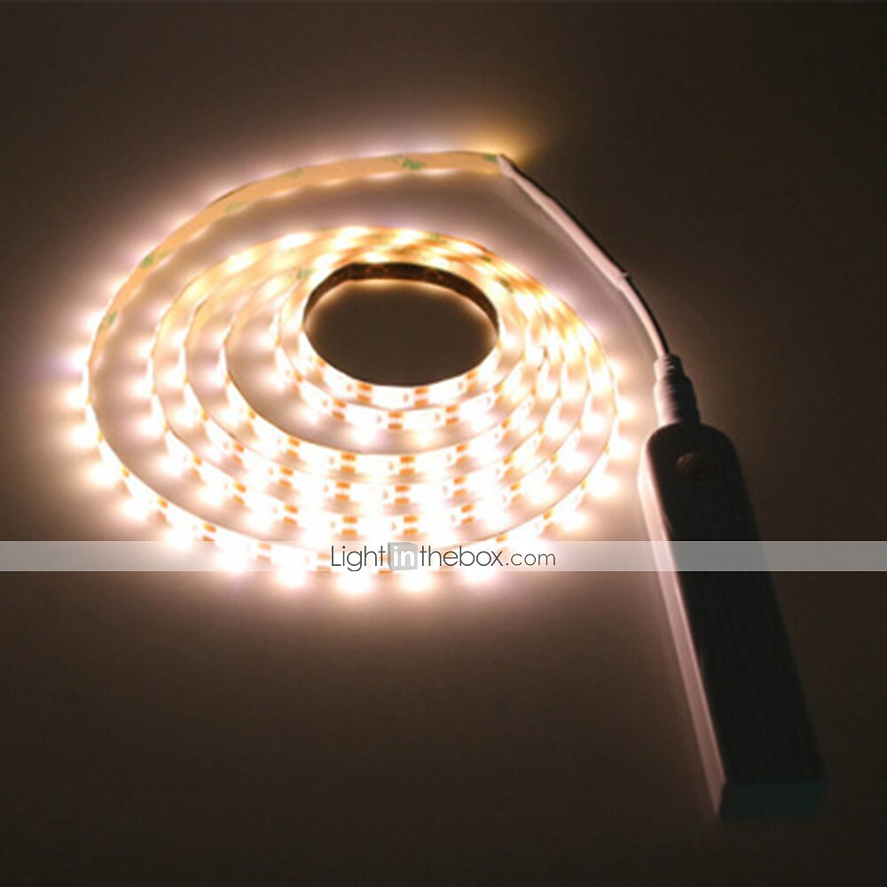 Bandes lumineuses à led flexibles 3m 180 leds 2835 smd 8mm 1 set blanc chaud blanc créatif cuttable party 5 v de 2025 ? $24.99 –P7